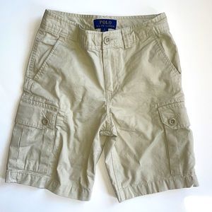 Polo cargo shorts, Size 8